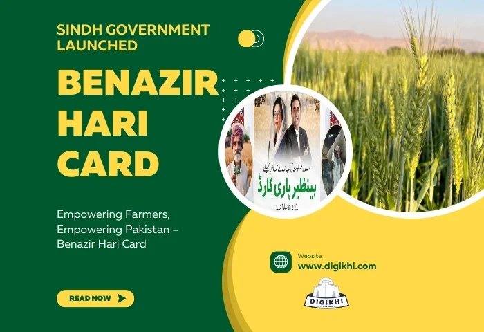 Sindh Government Benazir Hari Card Launched | DigiKhi