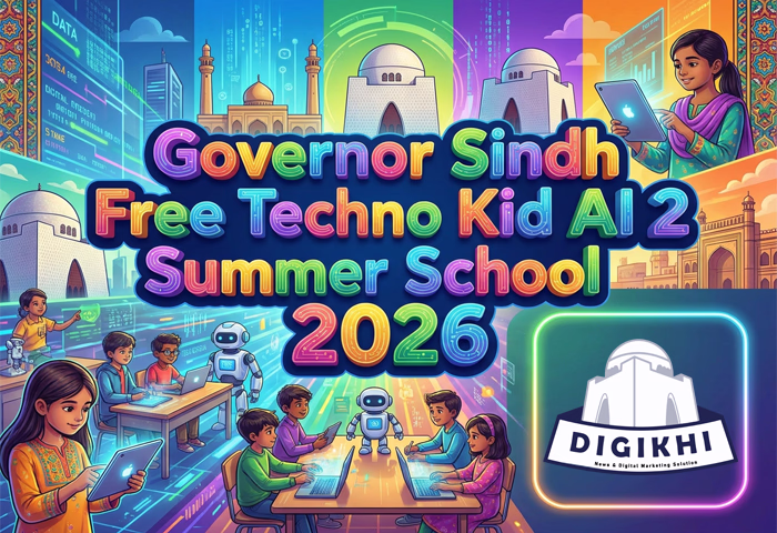 Governor Sindh Free Techno Kid AI 2 Summer School 2026