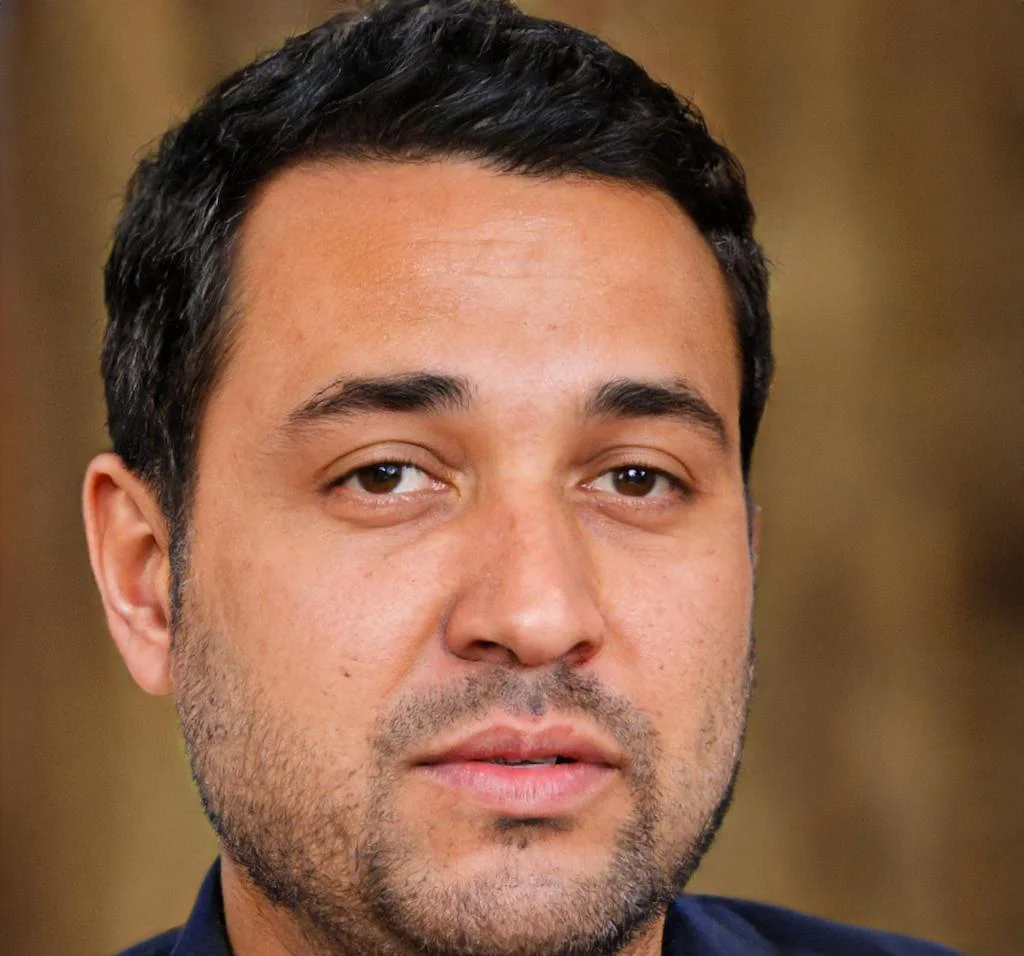 Headshot portrait profile avatar of happy client Asad Qureshi
